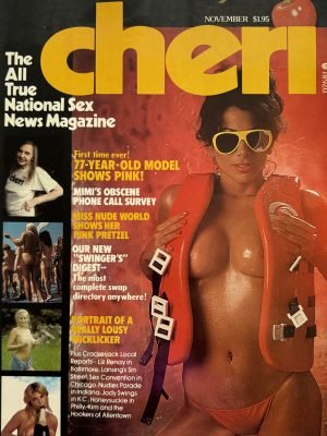 Cheri November 1977 *Miss Nude World*