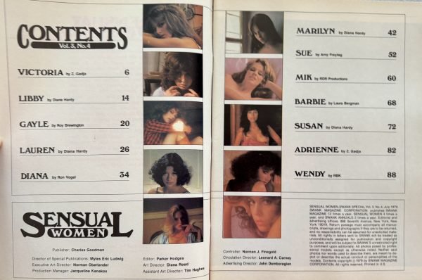Sensual Women 3/4 July 1979 *CG & CF Marilyn* - Image 2