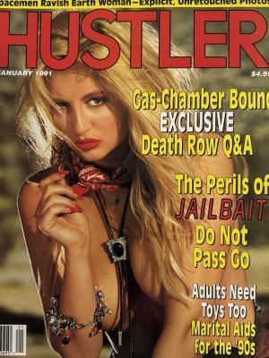 Hustler January 1991