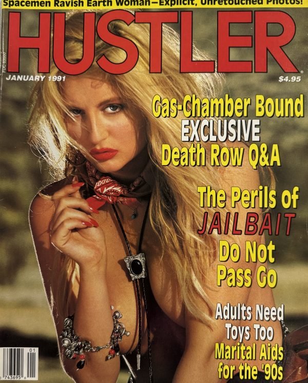 Hustler January 1991