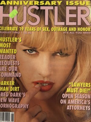 Hustler August 1993 Anniversary Issue