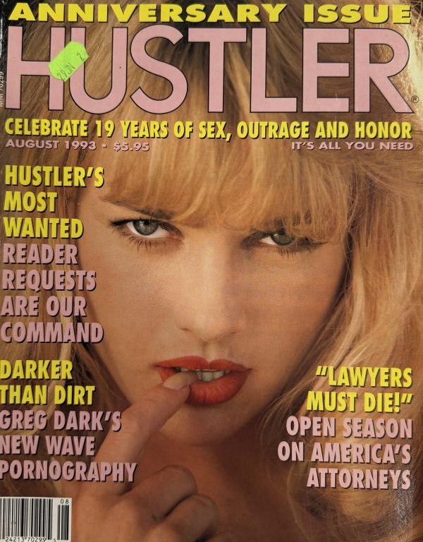 Hustler August 1993 Anniversary Issue