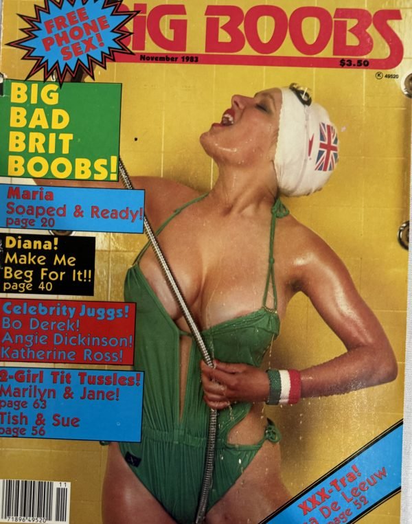 Big Boobs November 1983 *Bo Derek, Angie Dickinson, Katherine Ross, Lisa De Leeuw, & More!*