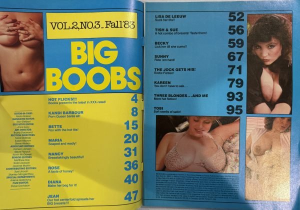 Big Boobs November 1983 *Bo Derek, Angie Dickinson, Katherine Ross, Lisa De Leeuw, & More!* - Image 2