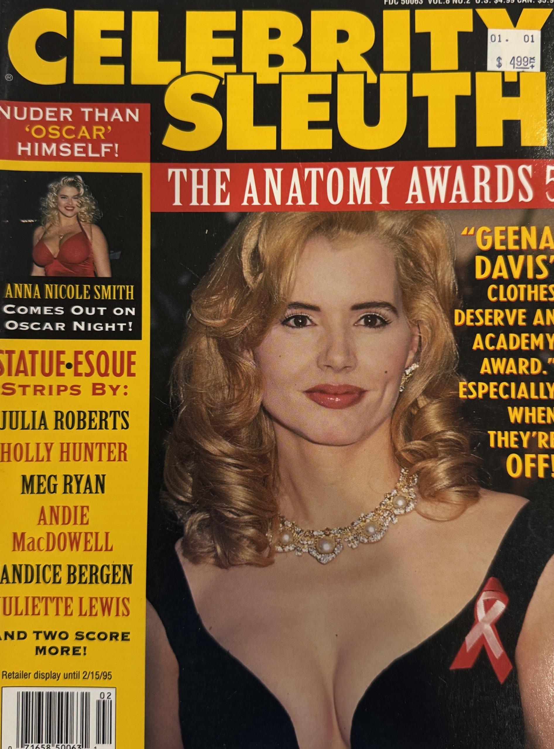 Celebrity Sleuth 8/2 1995 *The Anatomy Awards 5*