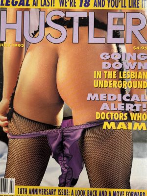 Hustler July 1992