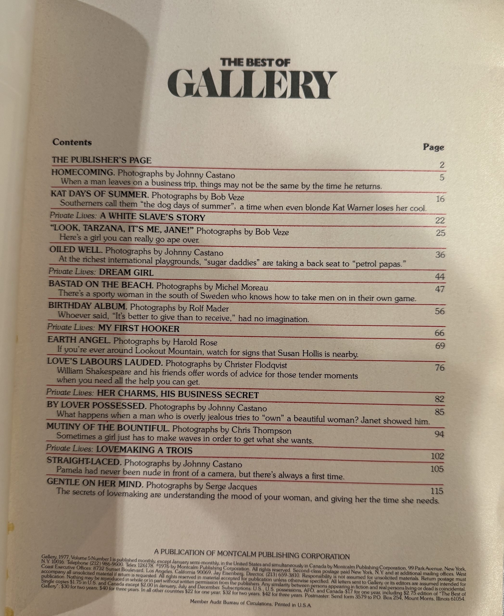 The Best of Gallery 1977 - Image 2