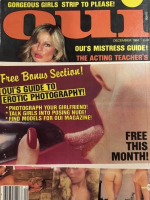 Oui December 1984 *FREE Bonus Section, Never Removed*