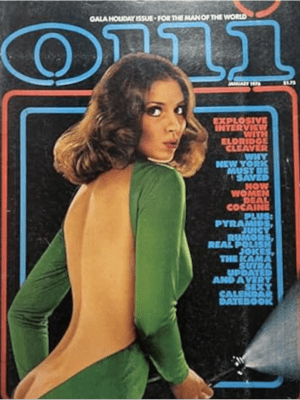Oui January 1976 *FREE Calendar Datebook, Never Removed* ++