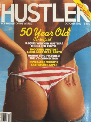 Hustler October 1982 *50 Year Old CF * -Raquel Welch-