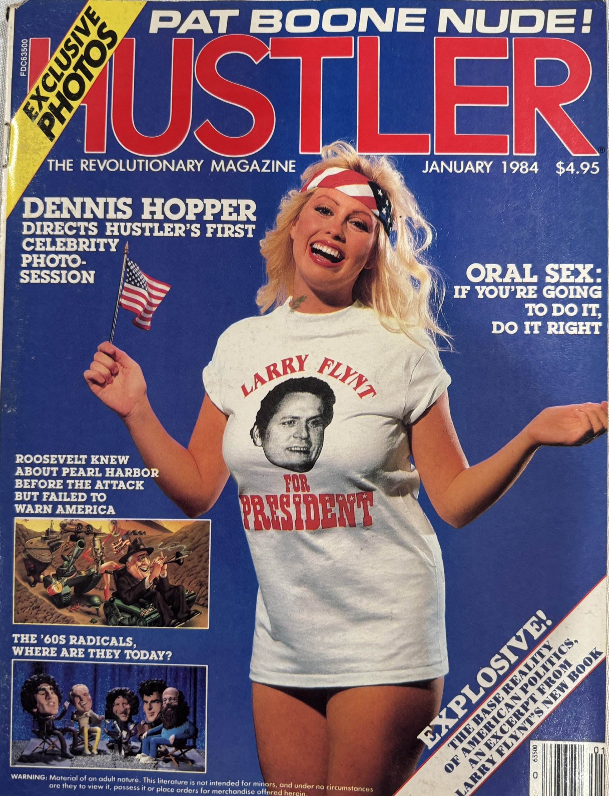 Hustler January 1984 *Pat Boone*