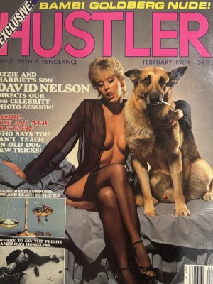 Hustler February 1984 *CG Diane* -Bambi Goldberg Nude-  ++