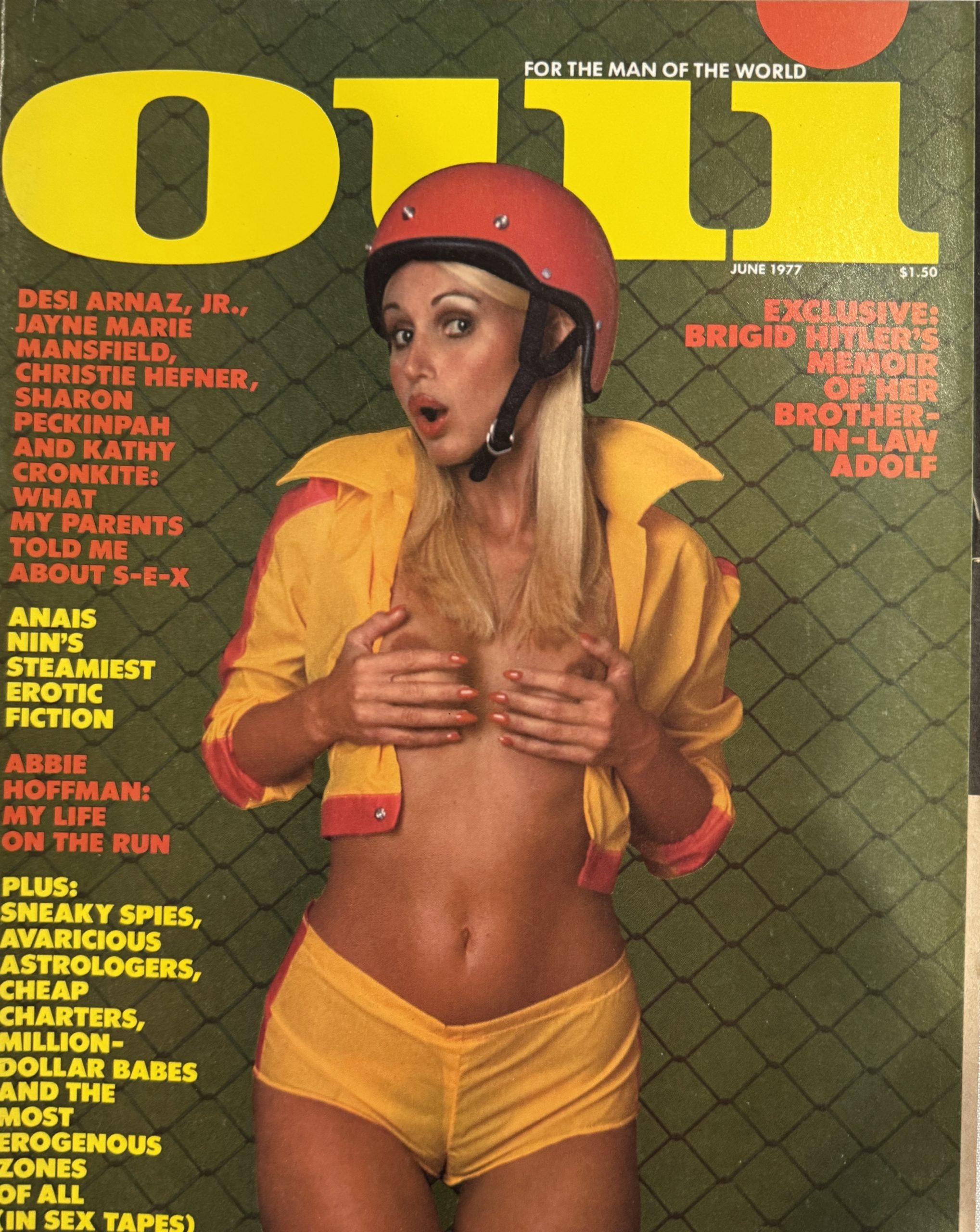 Oui June 1977 *CG Leslie Bowman*