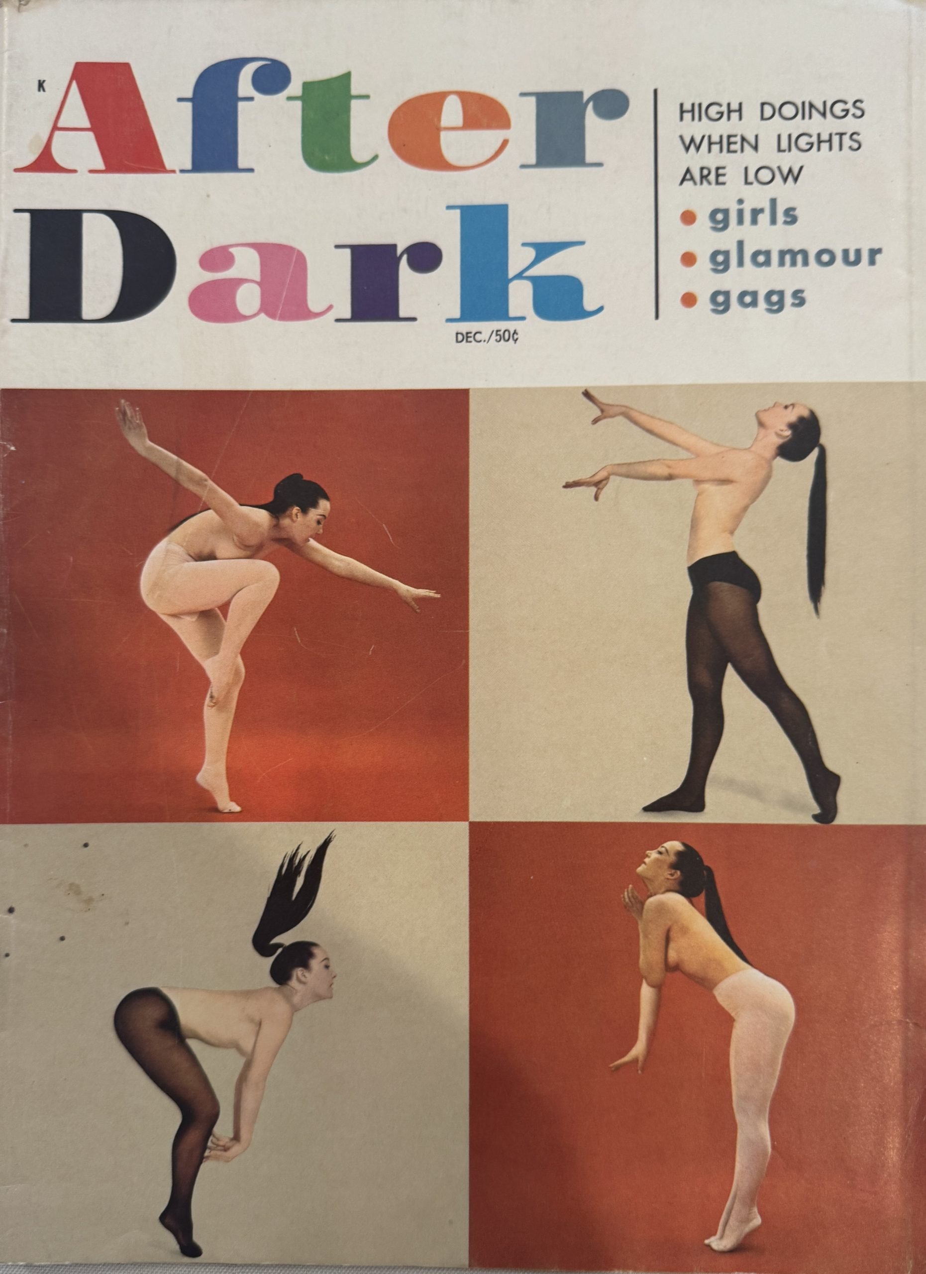 After Dark 1/1 50'S / 60'S Pin Up Magazine *Carol Baker & Anita Eckberg*
