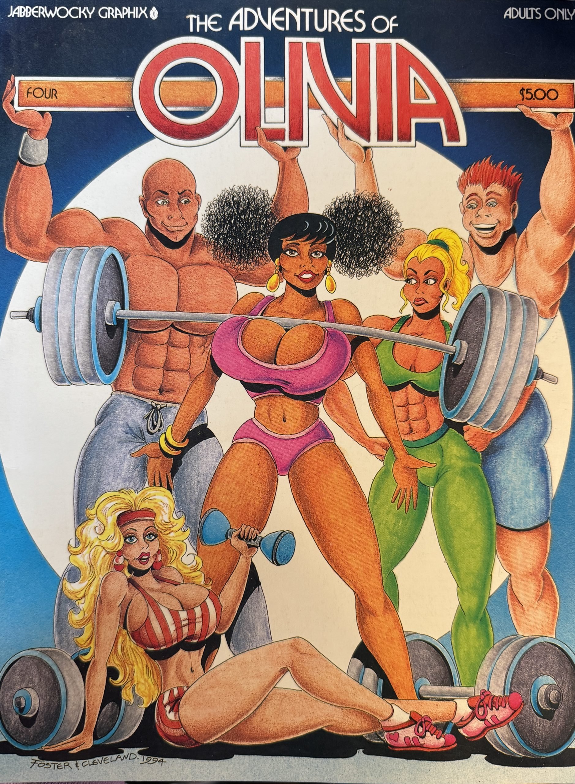 The Adventures of Oliva #4 Fall 1994 Comic/Comix