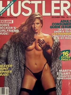 Hustler December  Holiday Issue 1986 *CG & CF Elle Rio