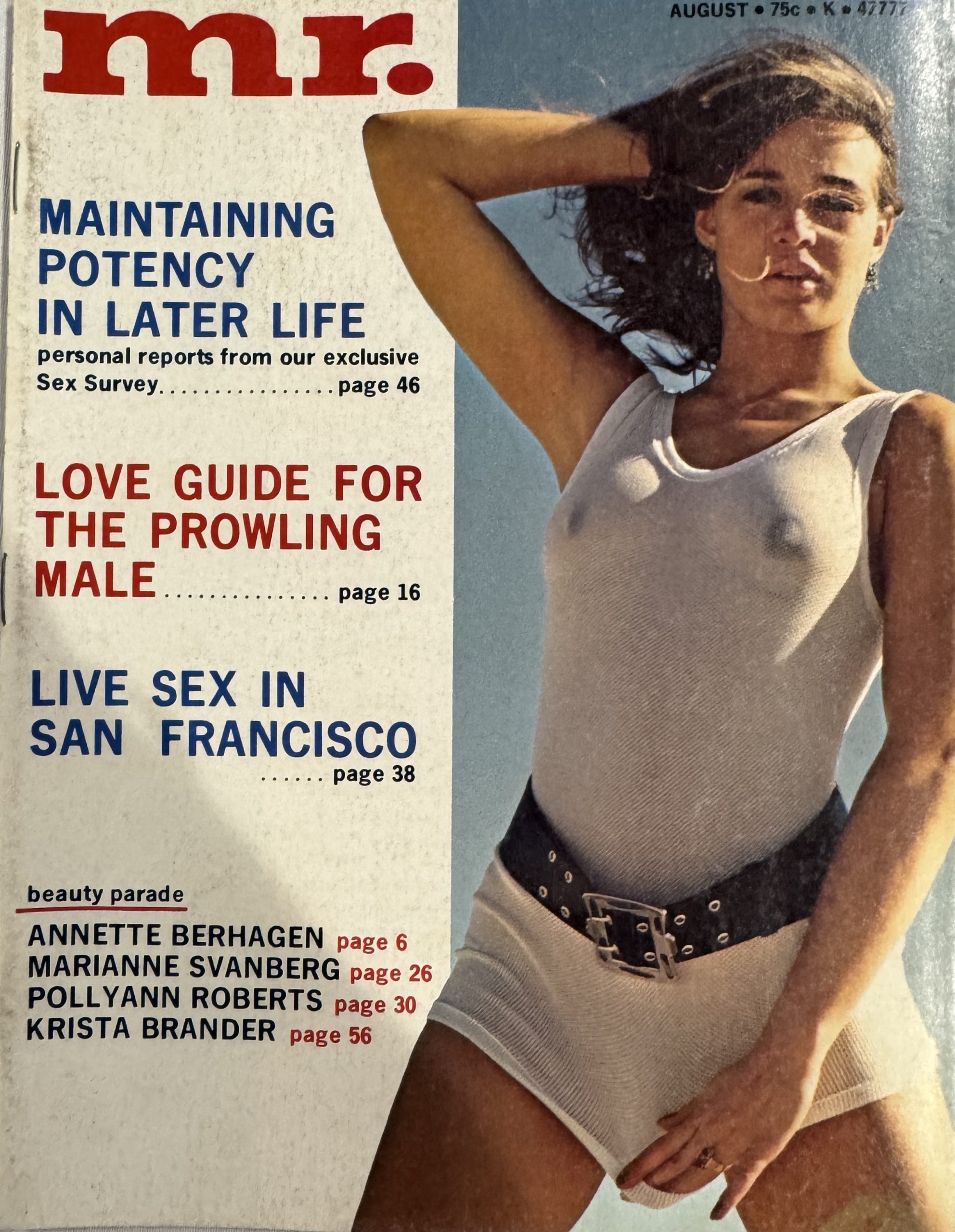 Mr. August 1972 *CG & CF Pollyanna Roberts, Annette Berhagen, Marianne Svanberg, Krista Brander, & More!*