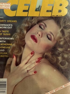 Celeb July 1982 *CG Vicki Lain, Catherine Deneuve, Sylvia Kristel, & More!*