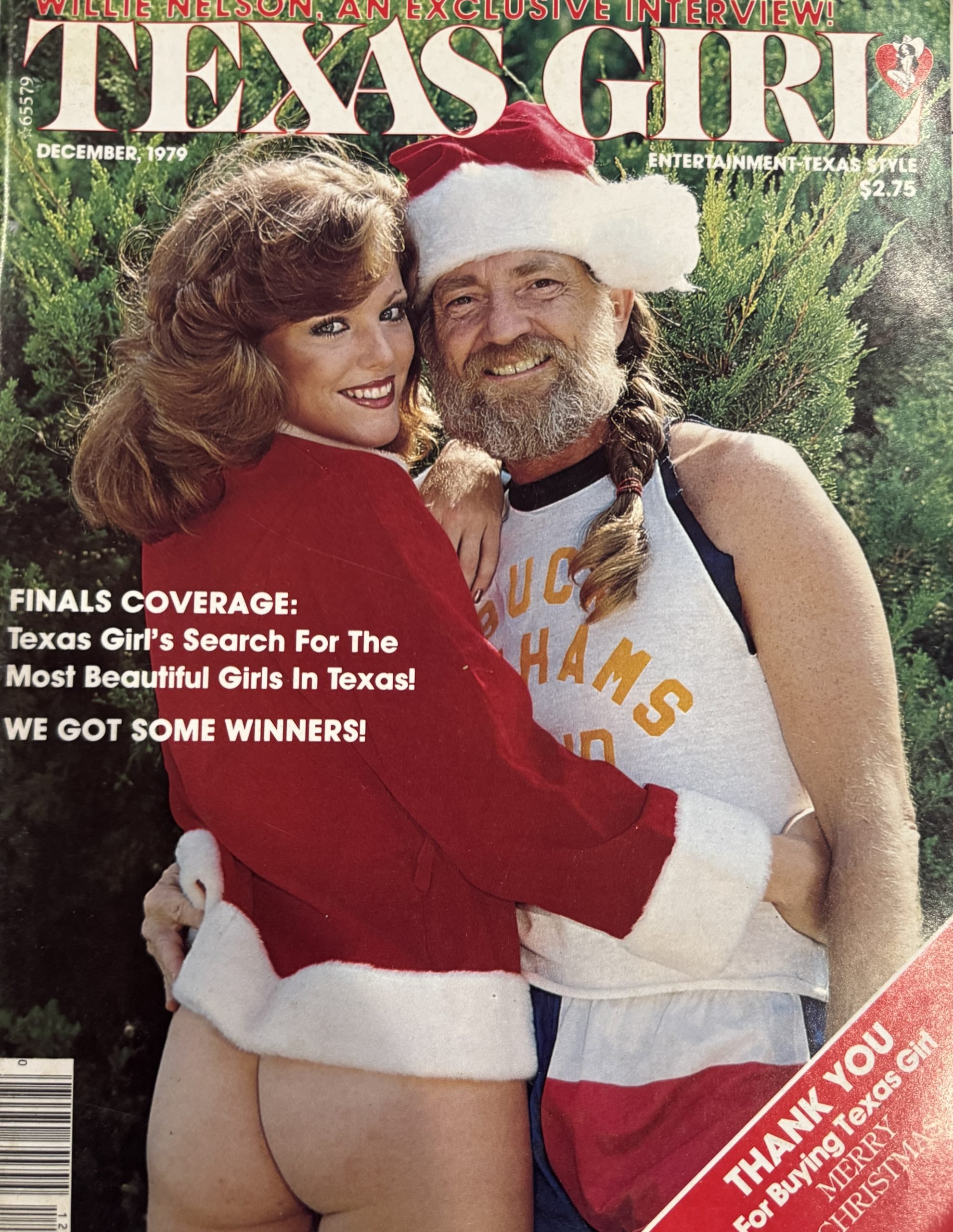 Texas Girls December 1979 Merry Christmas Issue *Willie Nelson* ++