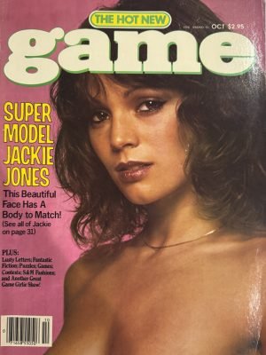 Game October 1981 *Super Model Jackie Jones*