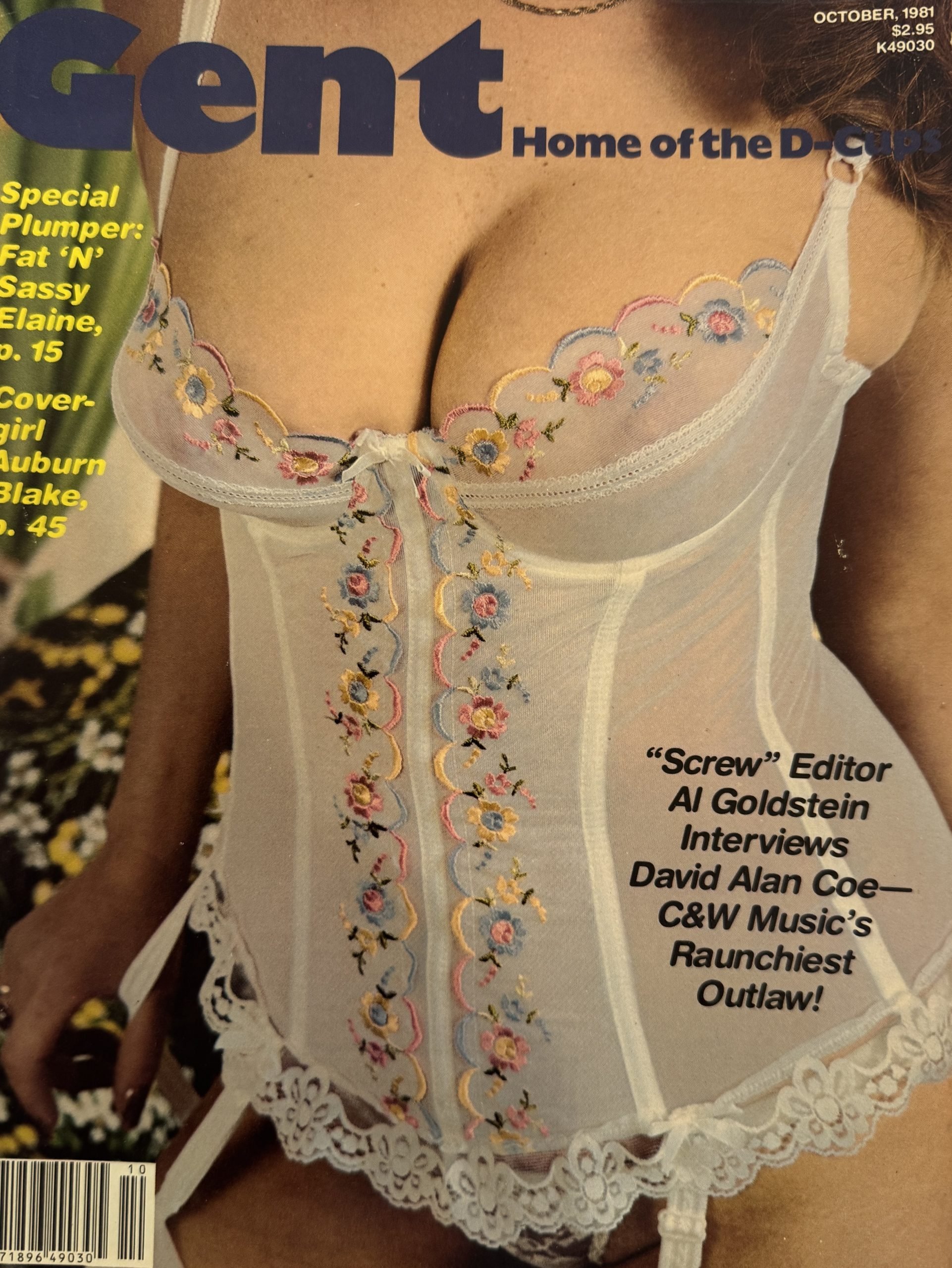 Gent October 1981 *CG & CF Auburn Blake*