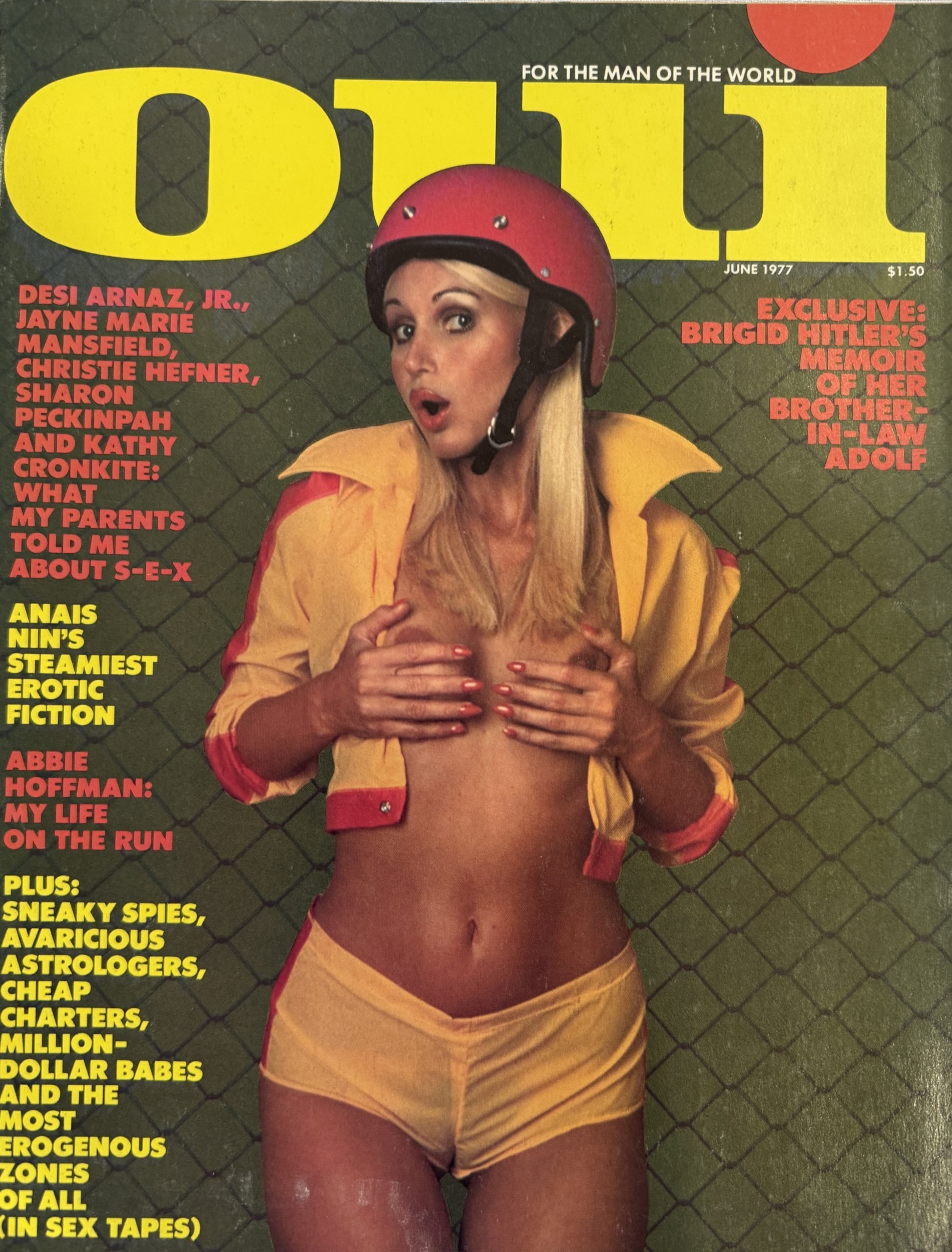 Oui June 1977 *CG Leslie Bowman, CF Patty*