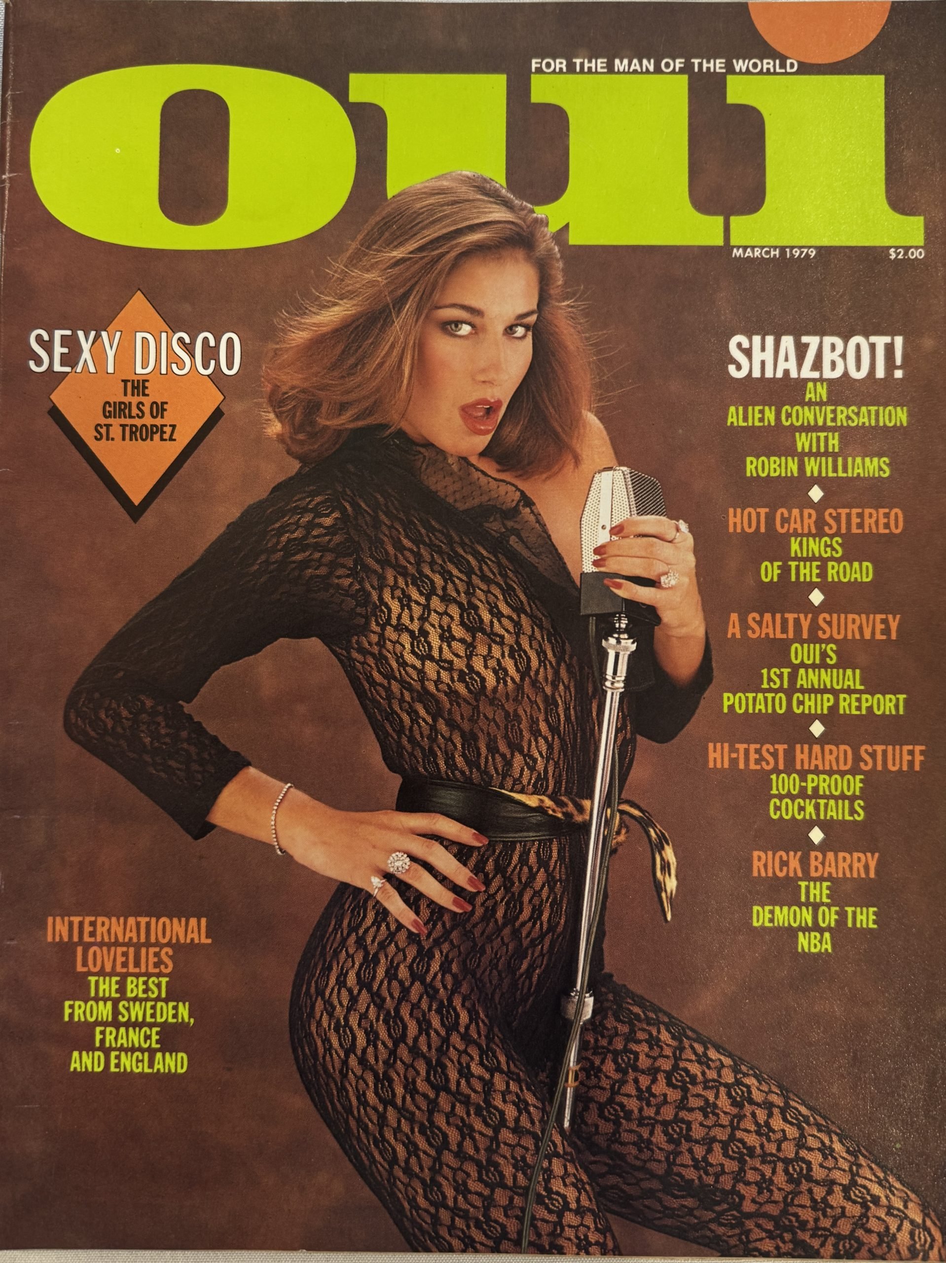Oui March 1979 *CG Sandra Bernadou, CF Micki*