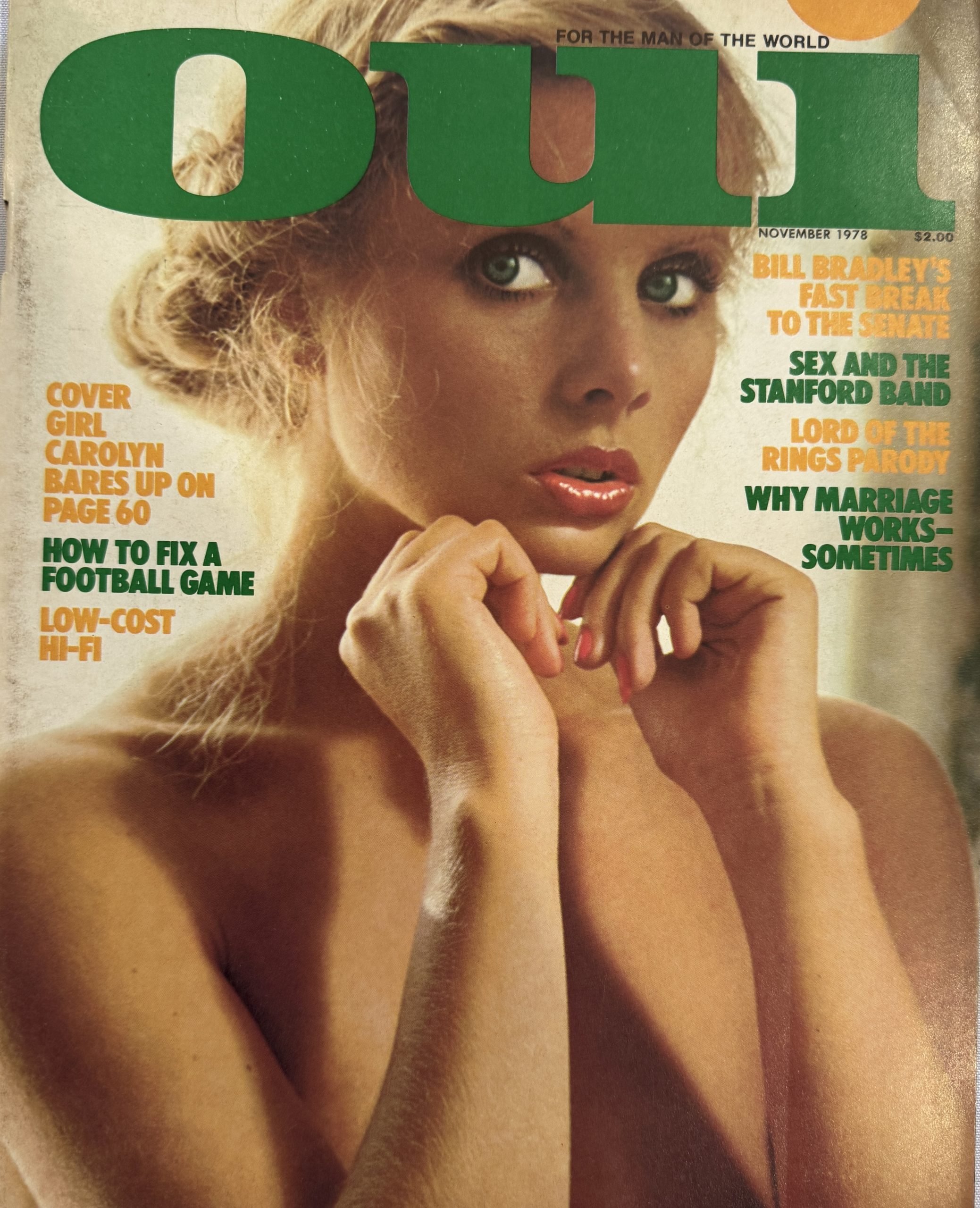 Oui November 1978 *CG & CF Carolyn*