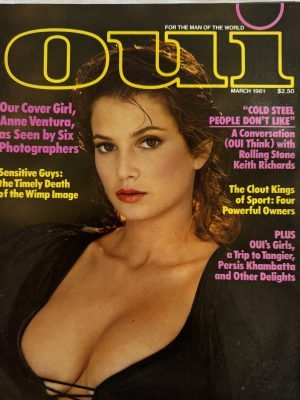 Oui March 1981 *CG Anne Ventura, CF Kim Griffin, & More!*