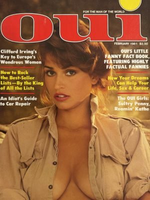 Oui February 1981 *CG Margaret Lenzey*