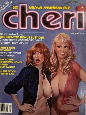 Cheri August 1980 *CG & CF Cherry Bomb* -Seka- Anniversary Issue