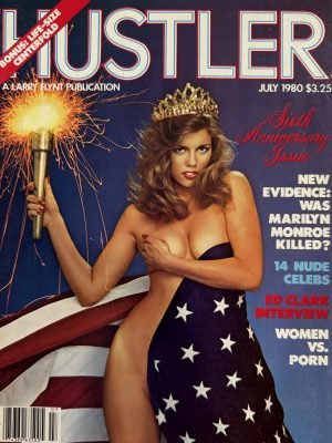 Hustler July 1980 6th Anniversary Issue *Bonus Life Size CF Poster, Never Removed*