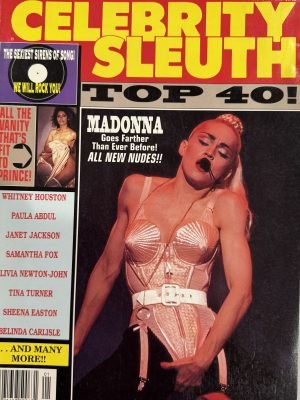 Celebrity Sleuth 6/1 1992 *CG Madonna, Janet Jackson, Tina Turner, & More!*