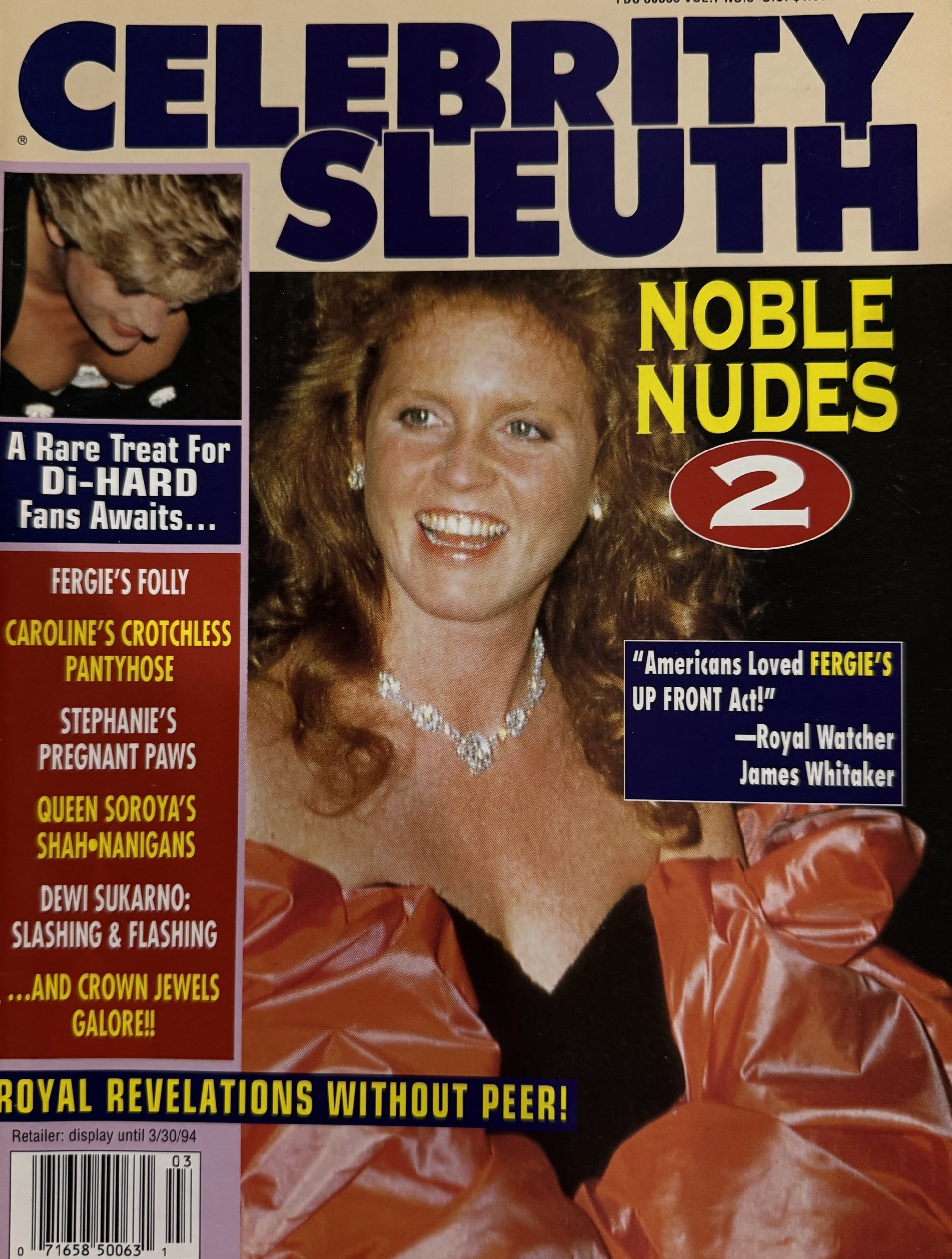 Celebrity Sleuth 7/3 1994 *CG Sarah Ferguson*