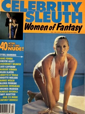 Celebrity Sleuth 3/2 1989 *Sybil Danning, Jane Fonda, & More!* ++