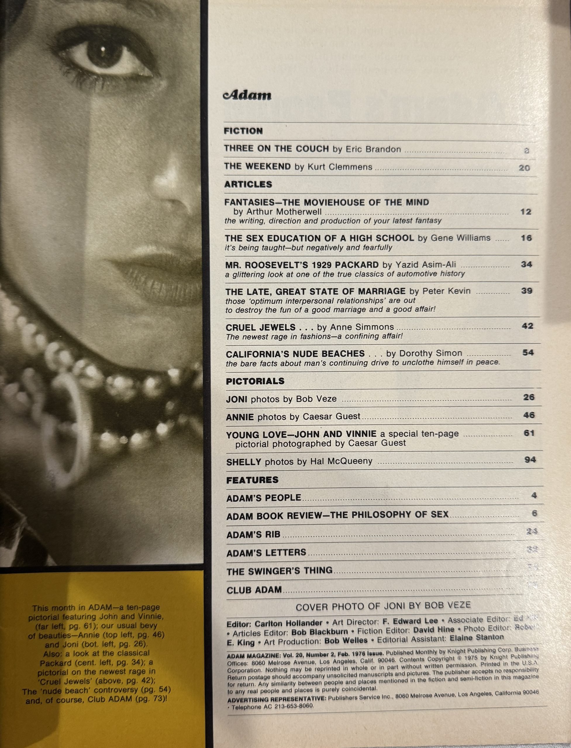 Adam 20/2 February 1976 - Image 2