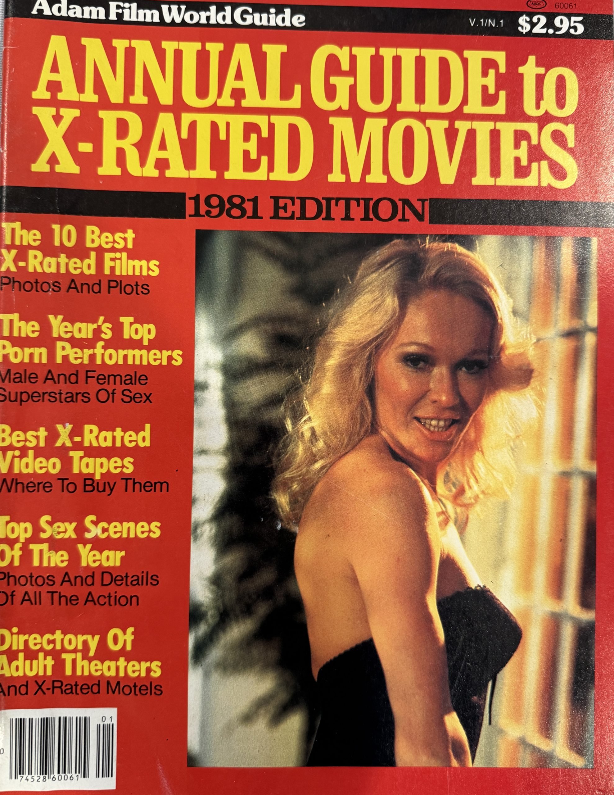 Adam Film World Guide Annual Guide to X Rated Movies 1/1 May 1981 *Jesie St. James , Marilyn Chambers, John Holmes and More!*