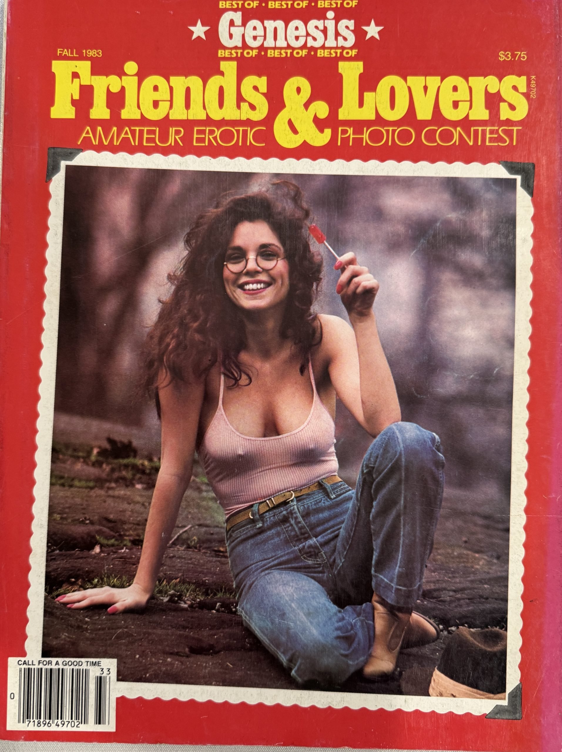 Friends & Lovers Amateur Erotic Photo Contest Fall 1983