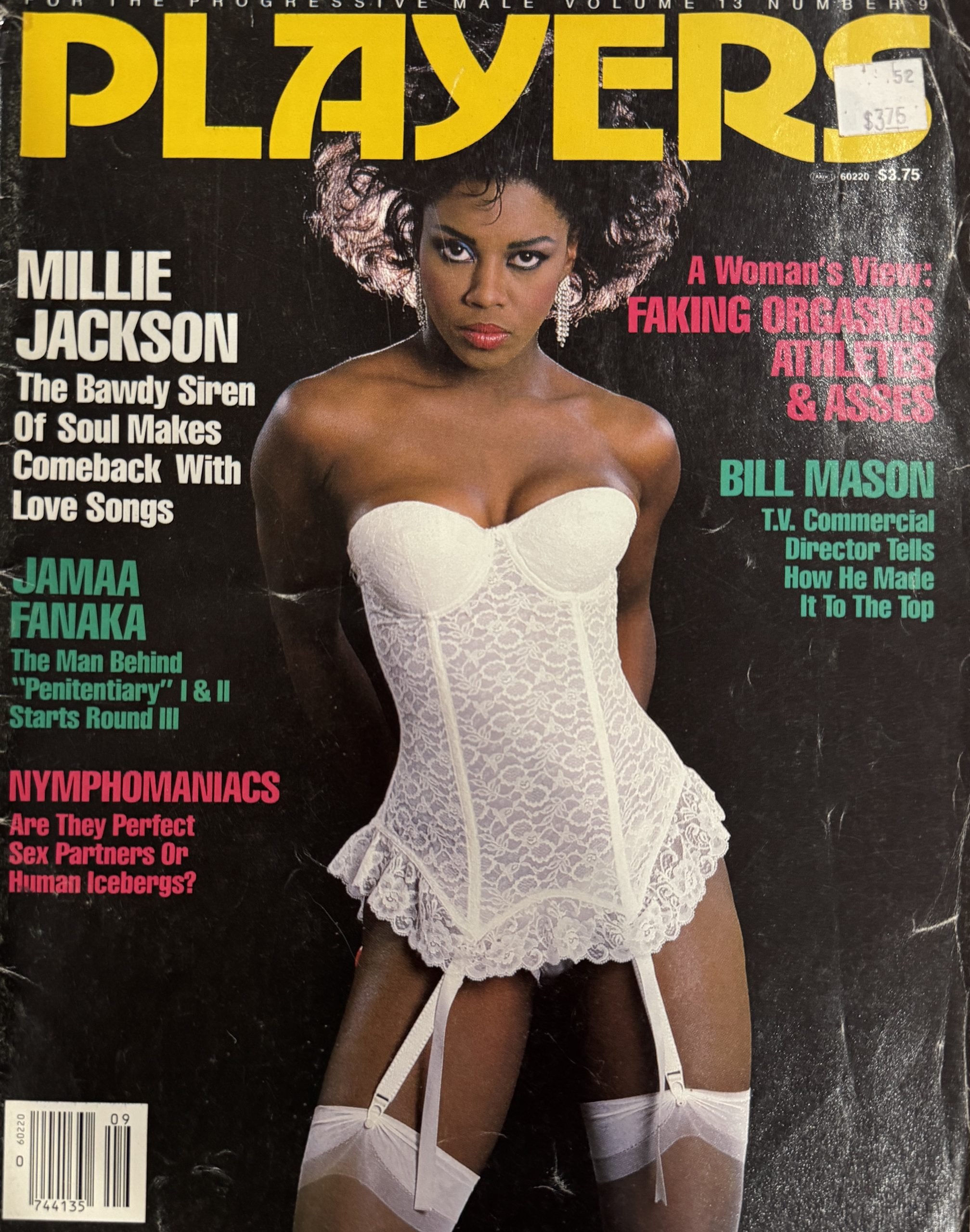 Players 13/9 February 1987 *Millie Jackson, Jamaa Fanaka, Bill Mason, & More!*