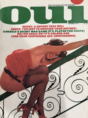 Oui December 1975 *CG Barbara Corser* ++