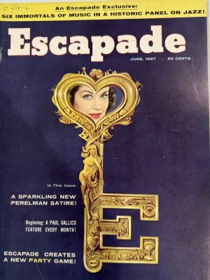 Escapade June 1957 *Centerfold Pat Sheehan*