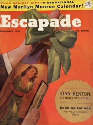Escapade December 1956 *Marilyn Monroe Calendar CF*
