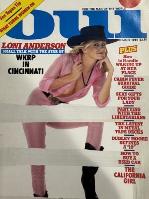 Oui February 1980 *CG Romena Michelle* -Loni Anderson The California Girl-