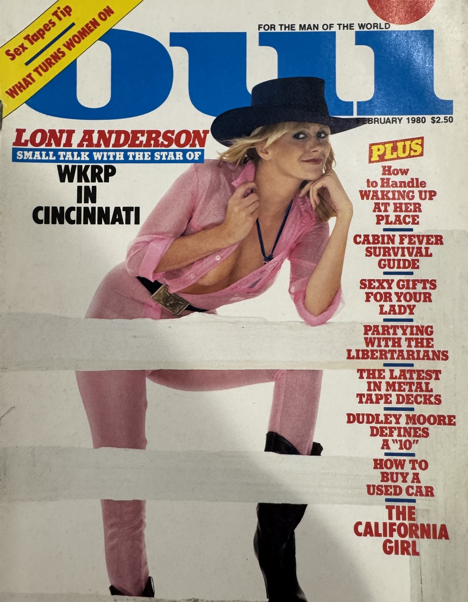 Oui February 1980 *CG Romena Michelle* -Loni Anderson The California Girl-