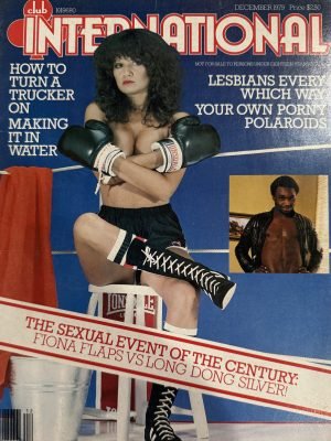 Club International December 1979 *Fiona Flaps vs Long Dong Silver*