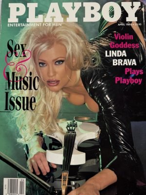 Playboy April 1998 *CG Linda Brava, CF Holly Joan Hart, & More!* ++