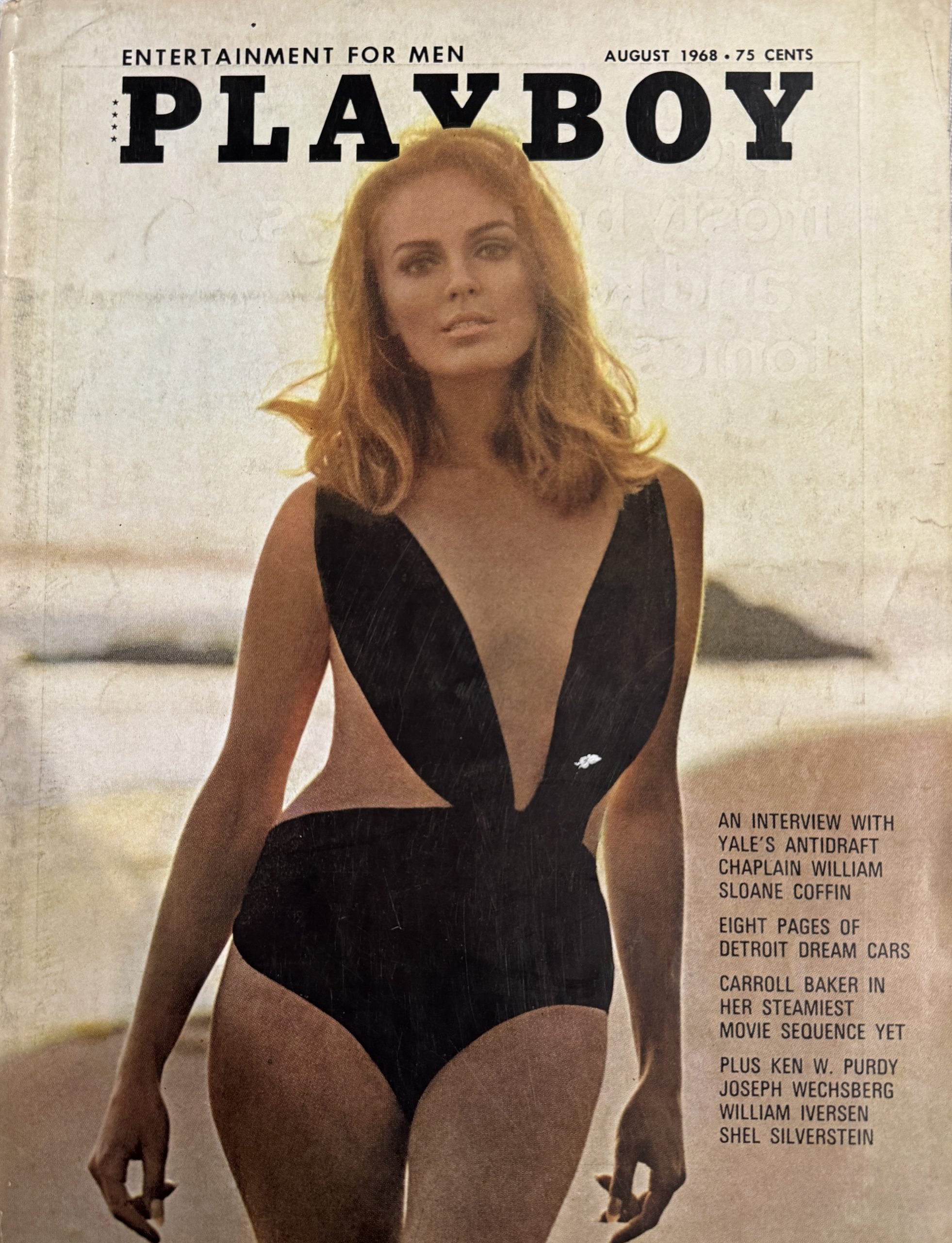 Playboy August 1968 *CG Aino Korva, Carroll Baker, Gale Olson, & More!* ++