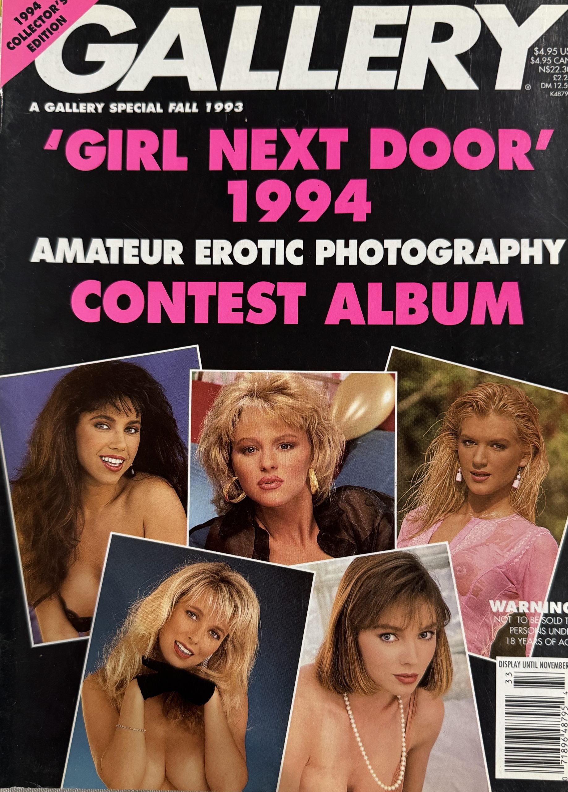 Gallery Girl Next Door 1994 Amateur Erotic Photography Contest Album Fall 1993