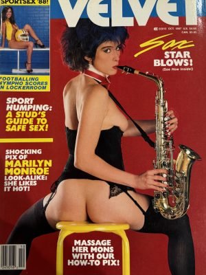 Velvet October 1987 *CG & CF Sunny* -Marilyn Monroe Look Alike-