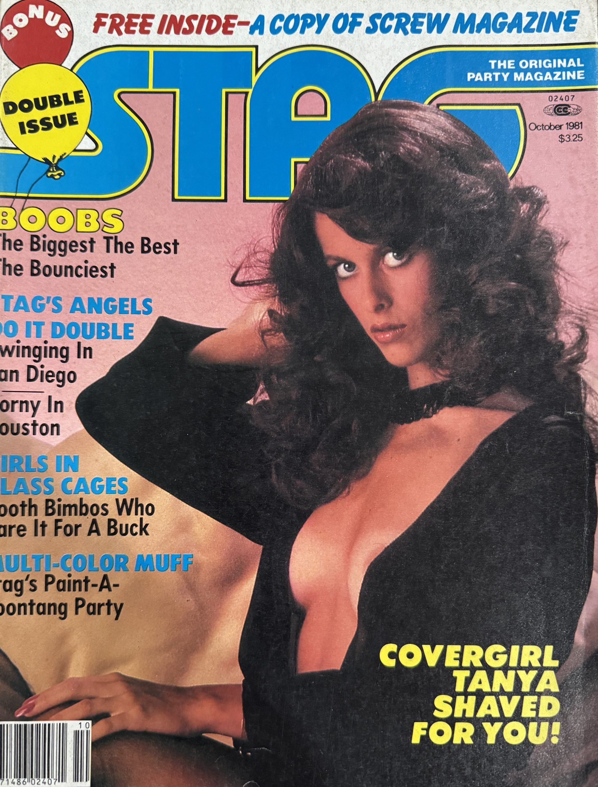 Stag October 1981 *CG & CF Tanya*